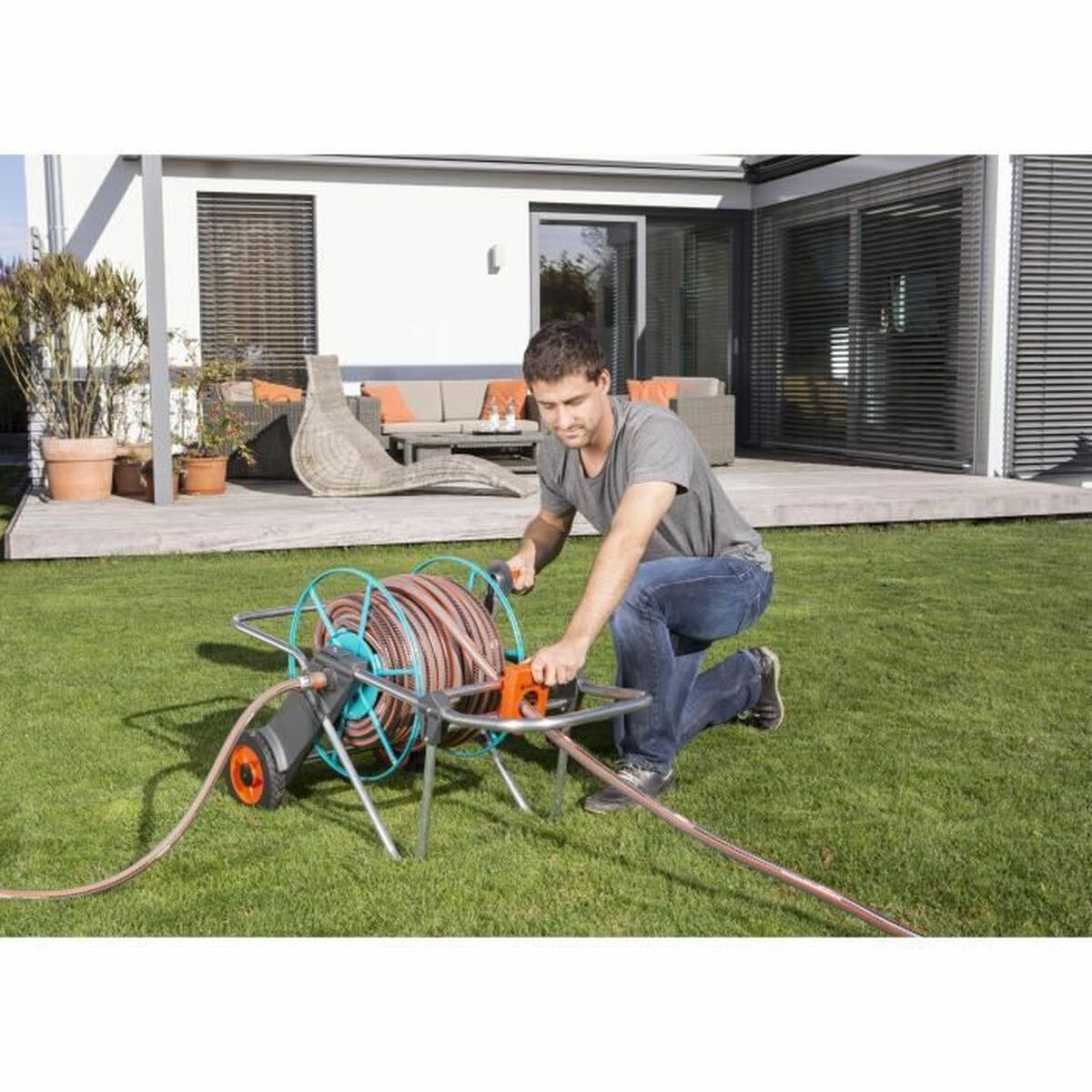 Carrello per tubo Gardena 2674-U